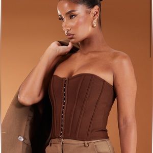 PLT brown corset